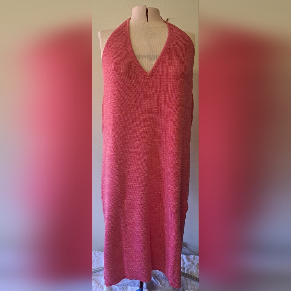 Wild Fable Pink Halter/Sweater Dress
